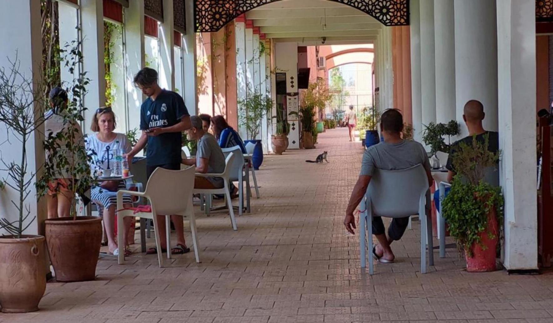 Riad Nezha Avec Jacuzzi Et 3 Piscines Au Coeur De Marraquexe Exterior foto